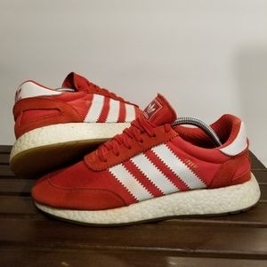Adidas Iniki Runner Red White Gum 9